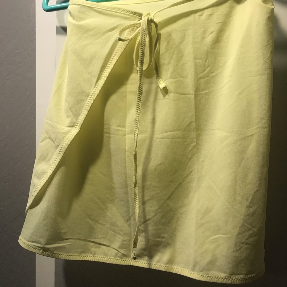 Outdoor voices TissueWeave wrap skirt - lemon lime - Picture 3 of 4